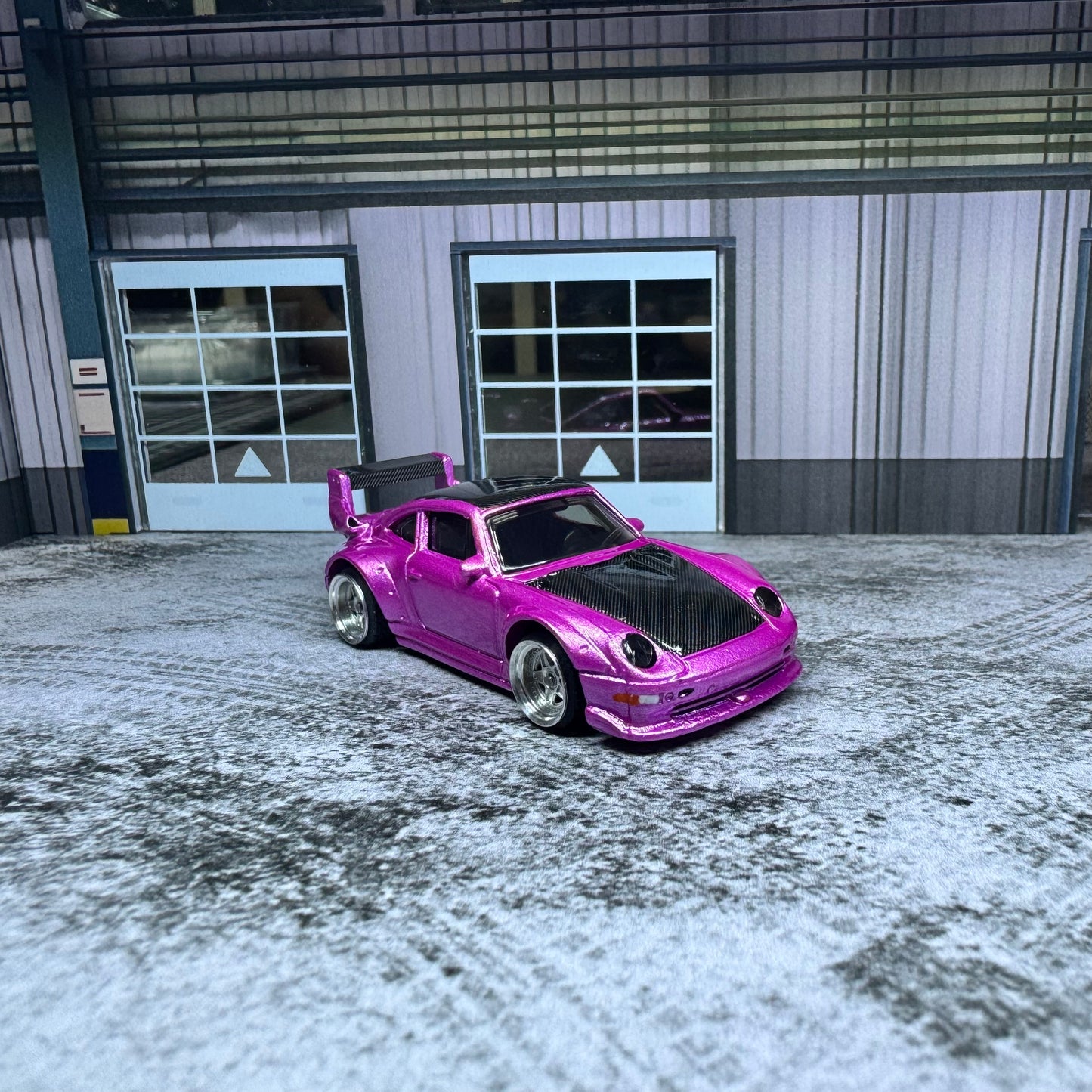 Pink Porsche 993 GT2